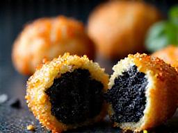 오징어 먹물 아란치니